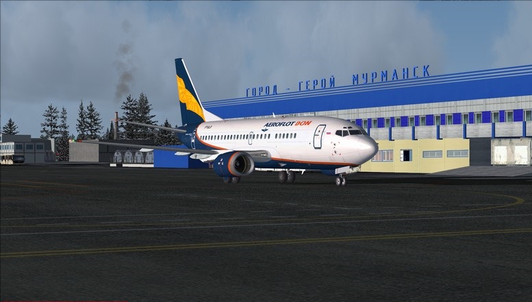 São Petersburgo Pulkovo (ULLI) - Murmansk (ULMM): Aeroflot Nod Boeing 737-500 Avs_2964_zpszgkkpe6g