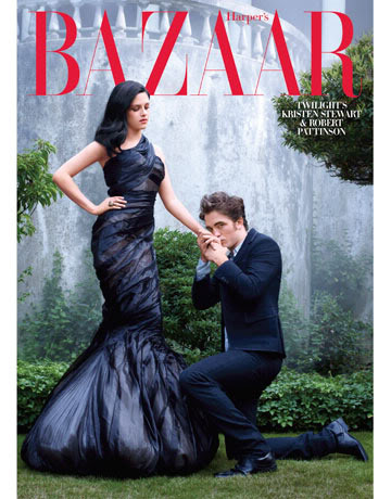 Robert Pattinson y Kristen Stewart de "Harper's Bazaar"  son  nombrados  Portada del Año por ASME Robert-pattinson-kristen-stewart-subs-cover-1209-de