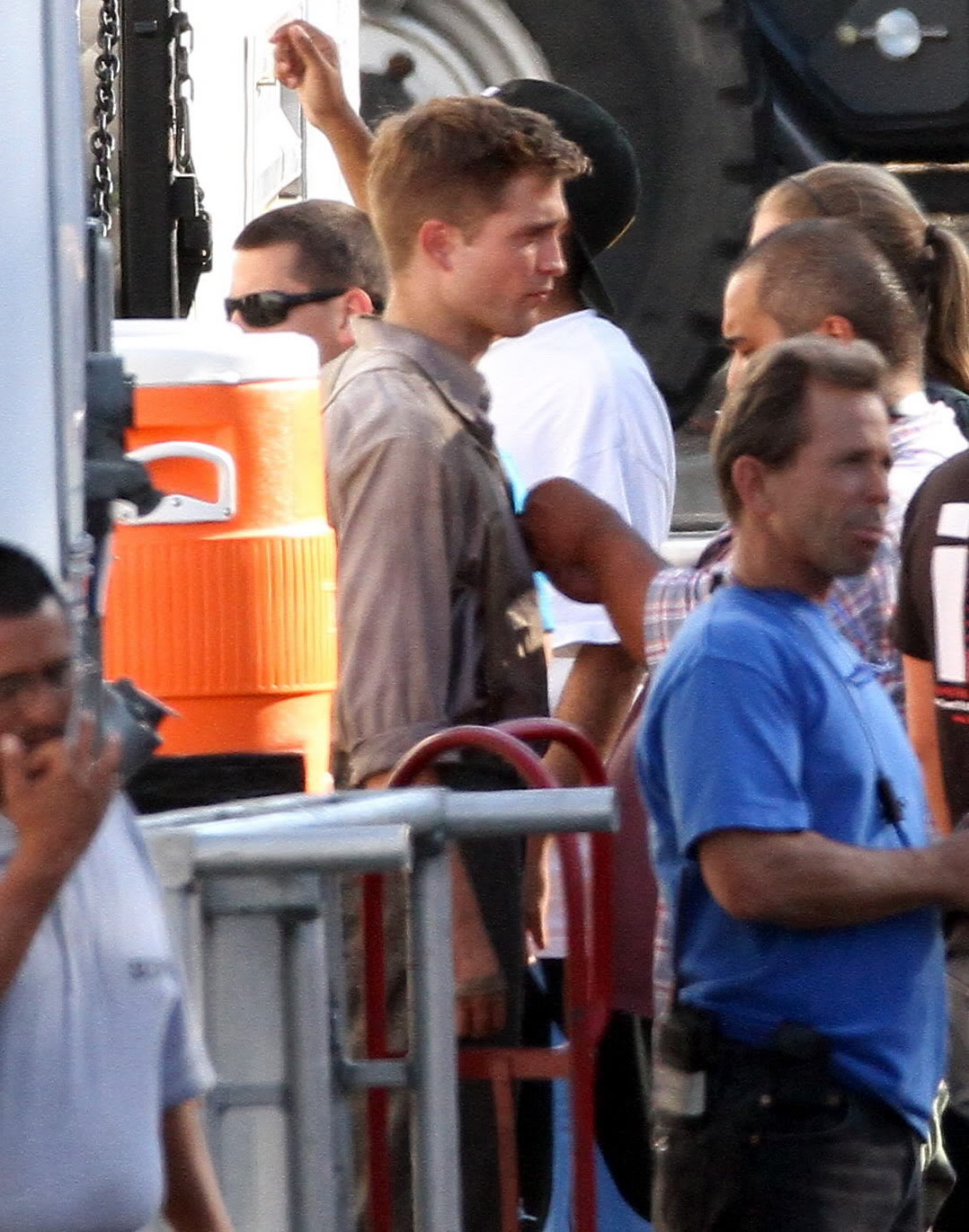 Robert Pattinson: Water For Elephants: Sets WFE27thJuly12