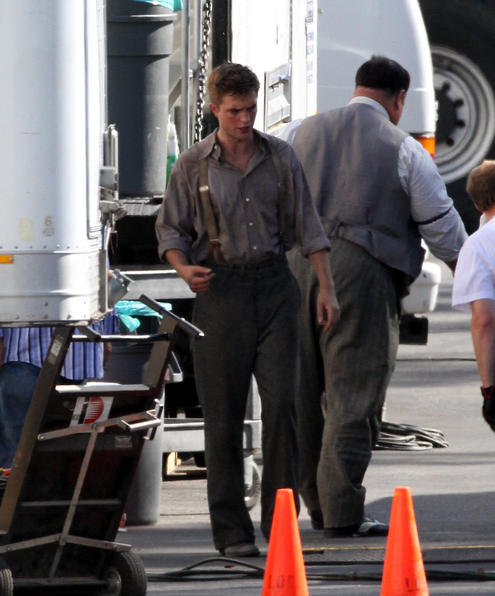 Robert Pattinson: Water For Elephants: Sets WFE27thJuly16