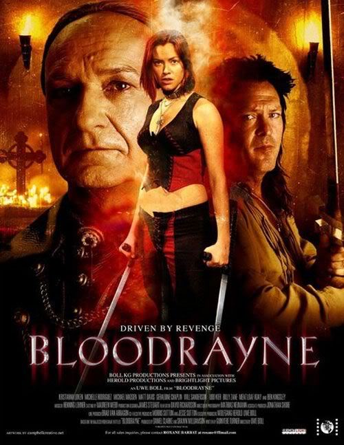 Películas y videojuegos Bloodrayne-poster