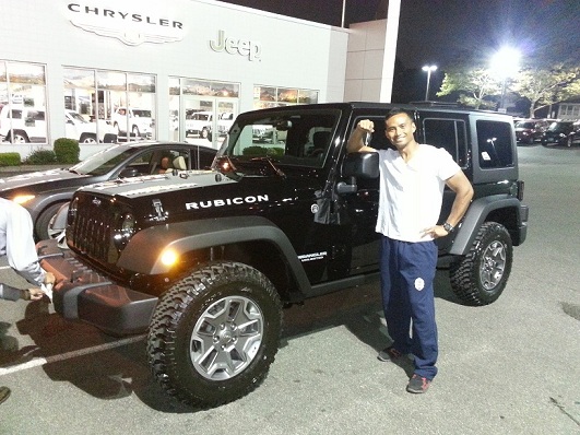 Rick & his new Rubi from Boston Rubi-1