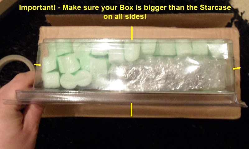 Picture Guide 1 - How to Pack a Vintage Star Wars MOC safely and protect the bubble using the starcase method (Pic Heavy) PackingaMOC18TIG