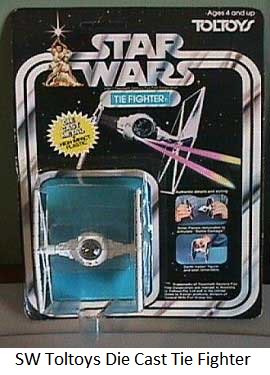 Vintage Die Cast Tie Fighter Thread Toltoysdiecasttiefighter