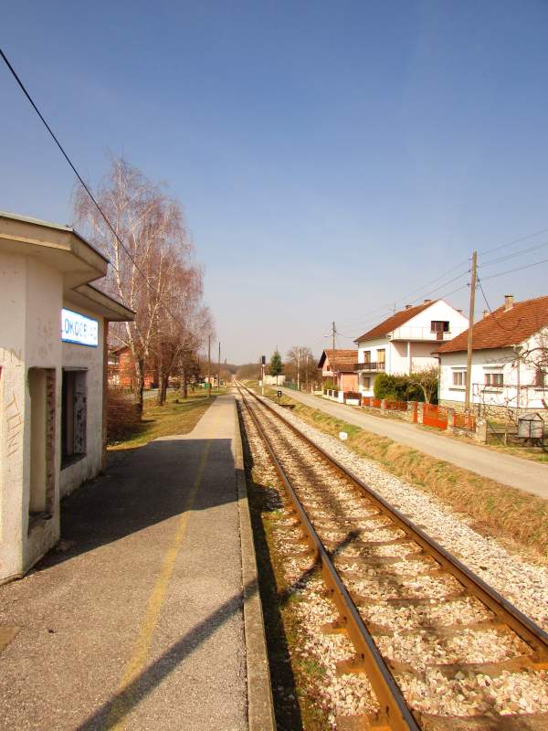 Malo uz prugu po Bjelovarsko-bilogorskoj i inim susjednim upanijama StajalisteKlokocevac12