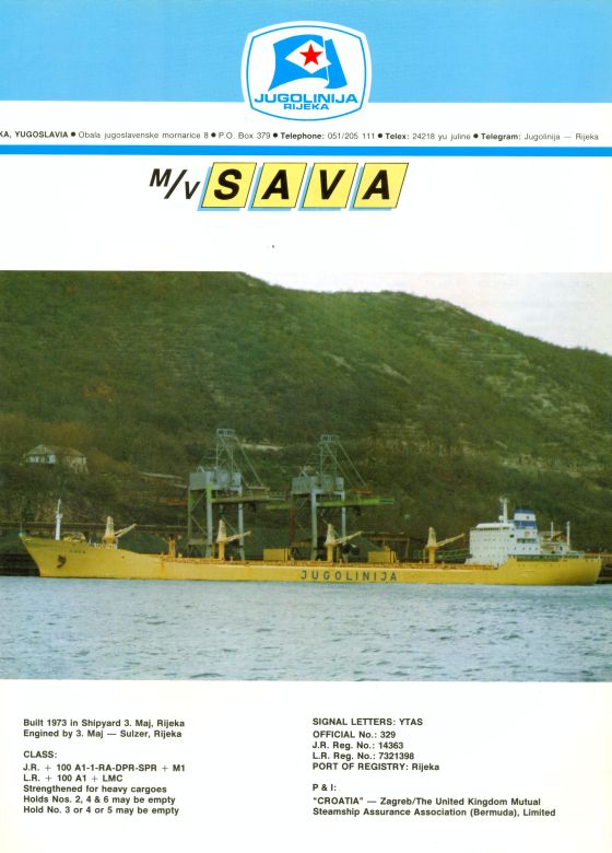 Katalog brodova "Jugolinije" iz 1990. godine - Page 2 Sava1mali