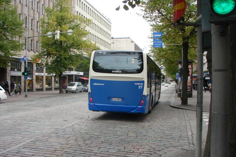 Javni prijevoz u Tampereu (Finska) TampereBus10