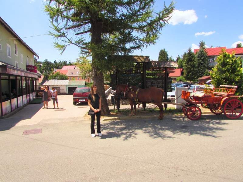 Turistikim vlakiem oko jezera u Fuinama VlakicFuzine001