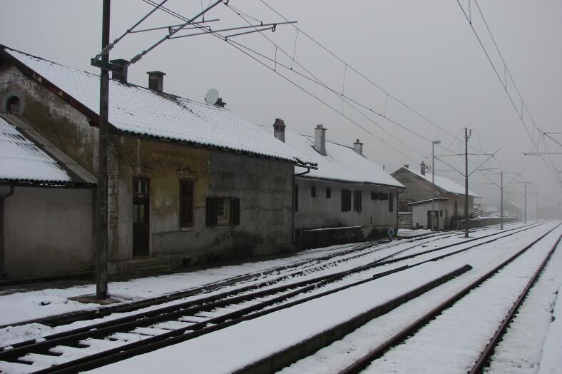 Zimska idila u GK  jope stanica Lokve StanicaLokveZima108