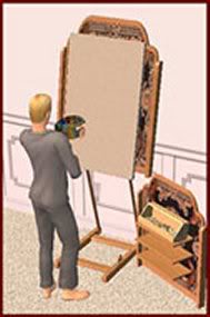 Cavalete de Pintura/Easel - Ellis Easel_l