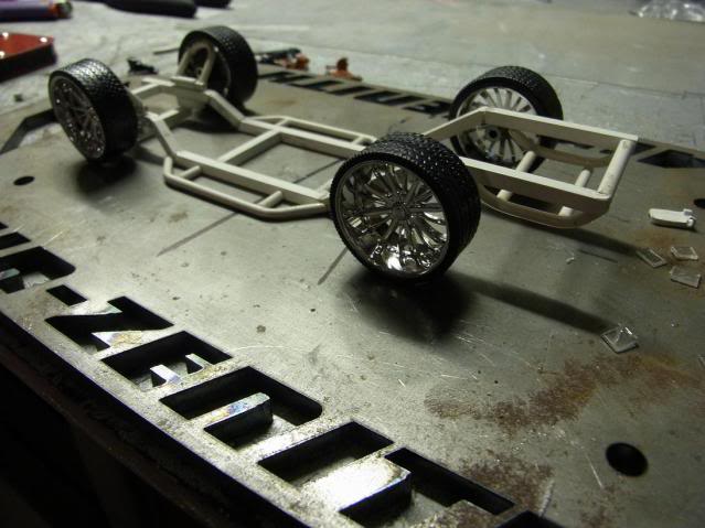 ford explorer airbagged, on sills with scratch built chassis & billets Dut1