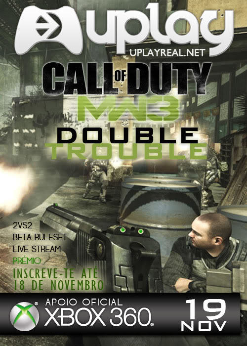 1º e 2º Lugar - Torneio | MW3 Double Trouble da Uplay - COD: MW3 - XBOX360 - Novembro 2011   Mw3doubletrouble1Xbox