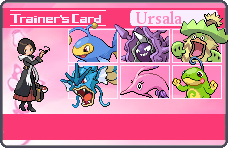 League Trainer Cards. Ursala