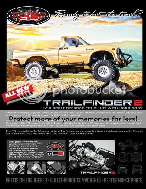 Trail Finder 2 Truck Kit w/Mojave Body Set TF2_Main