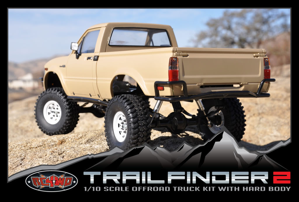 Trail Finder 2 Truck Kit w/Mojave Body Set TF2_Rear_Truck_Shot