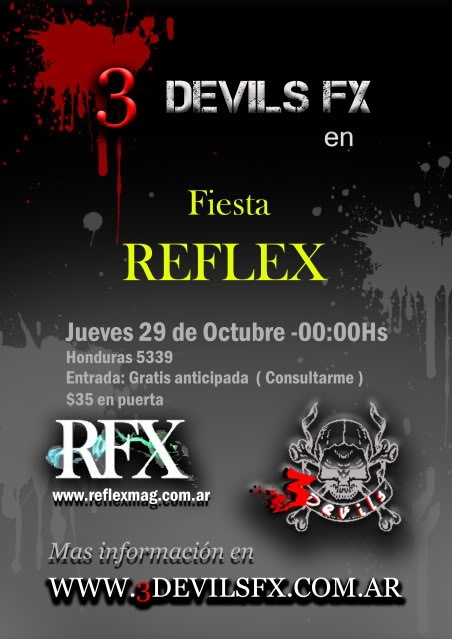 Cambio Fecha y lugar !! Exposición de 3devils FX FlyerReflexcopy2