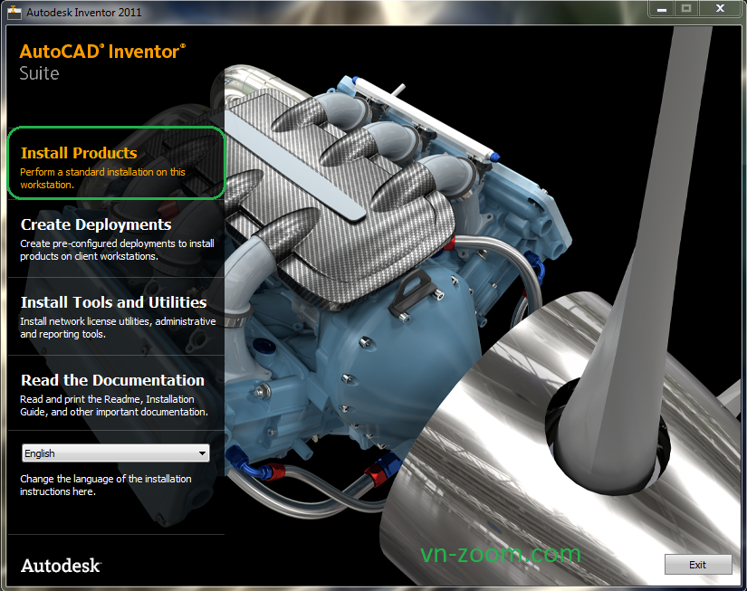 Autodesk Inventor Professional 2011 & AutoCAD Mechanical 2011 x64/x86 - Hướng dẫn Crack Autodesk001