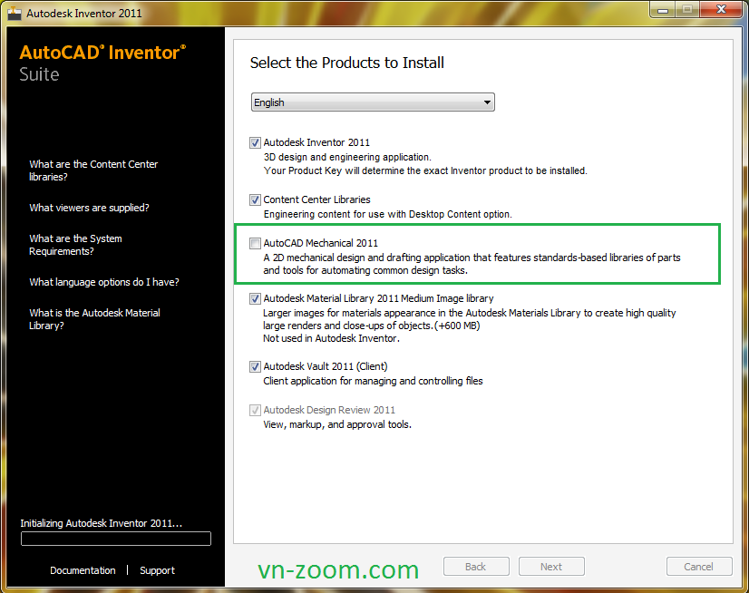 Autodesk Inventor Professional 2011 & AutoCAD Mechanical 2011 x64/x86 - Hướng dẫn Crack Autodesk004