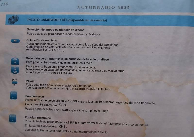 [ AUDIO ] Manuales orginales de los equipos de música de P9039855