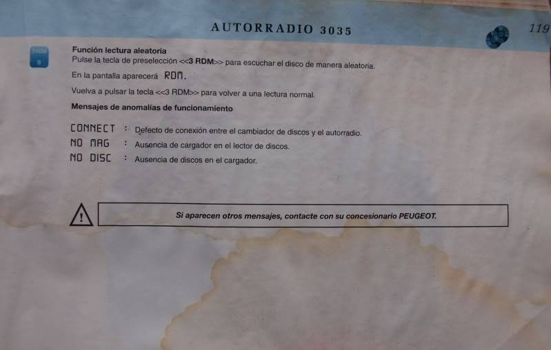 [ AUDIO ] Manuales orginales de los equipos de música de P9039856