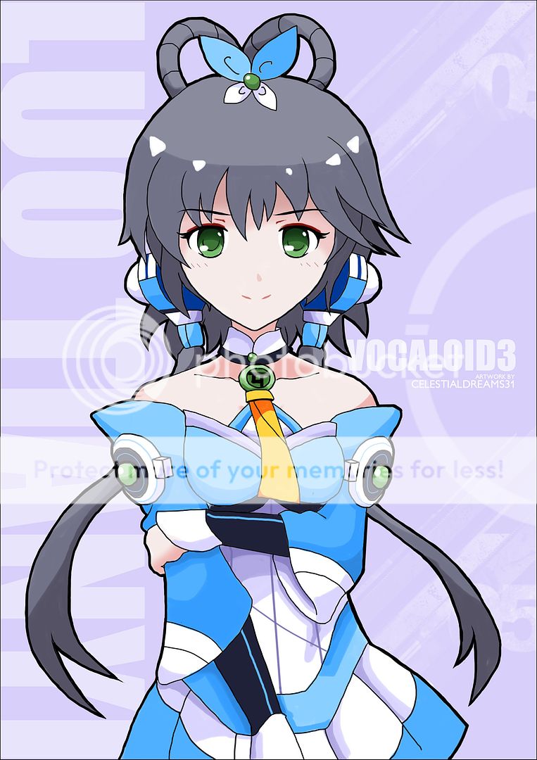 Corat coret isengnya celestialdreams31 Luo-Tianyi-01-Colored