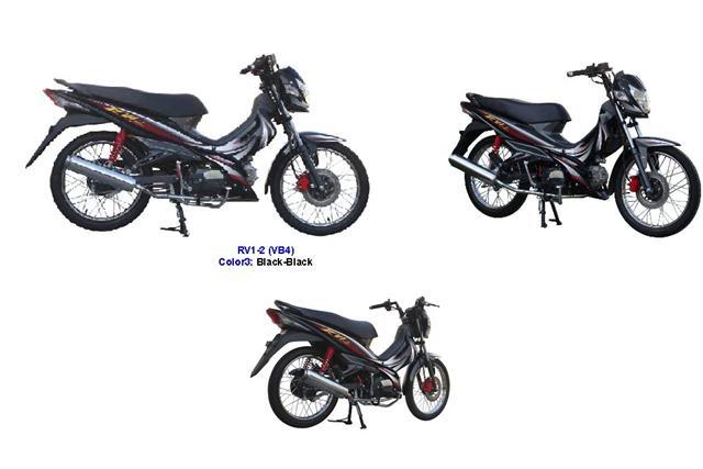 Upcoming Motorcycle - SYM RV1-2 110cc BlackSmall