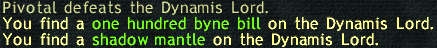 1/28/10 - 1/29/10 Dynamis-Xarcabard, Dynamis Lord #1 & Dark Ixion #40 & Sandworm #8, King Arthro #1 1509e5bc