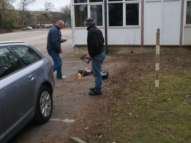 RDMFC Members cause havoc at Eirias Park Cars130310008