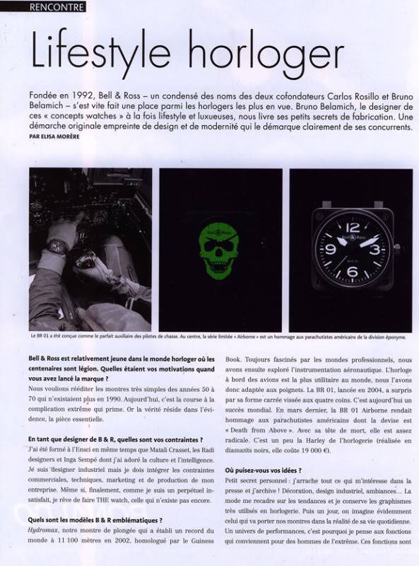 Le club des heureux propriétaires Bell and Ross - Tome II - Page 12 Revue0909_7_2