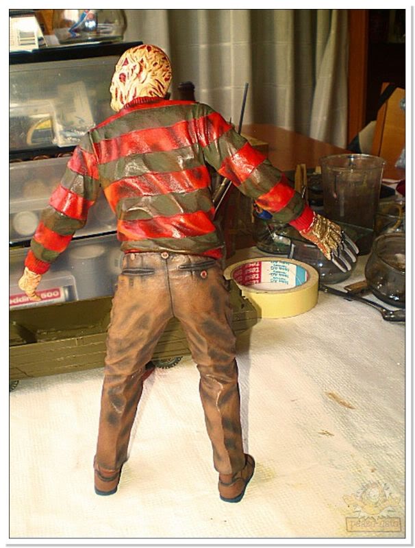 Freddy Krueger ,Restauracion (Screamin.1/8) 25FREDDYpeazo-gato