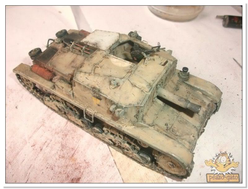 Semovente M-40 75/18 , TERMINADO. 94Semoventepeazo-gato