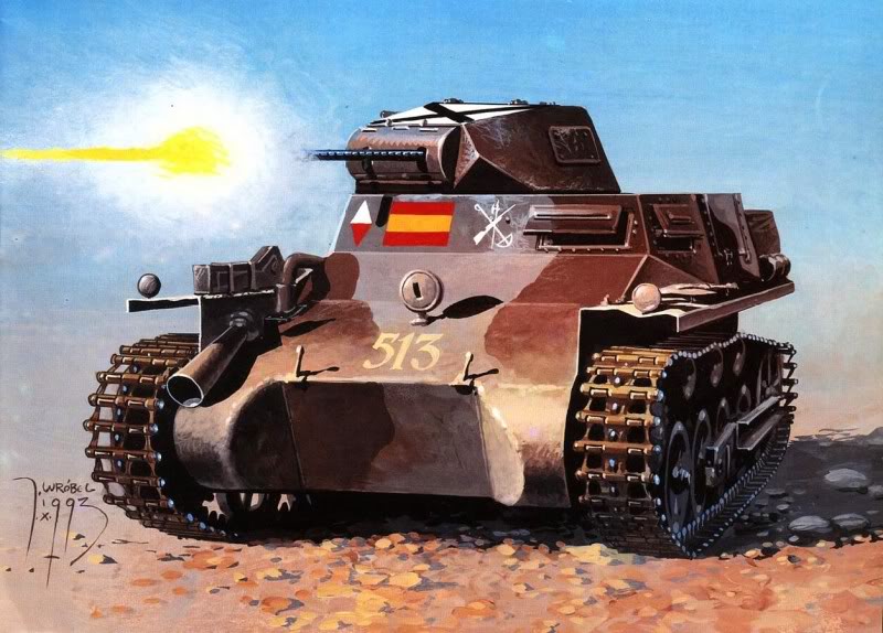 Panzer I en la GCE PANZER12
