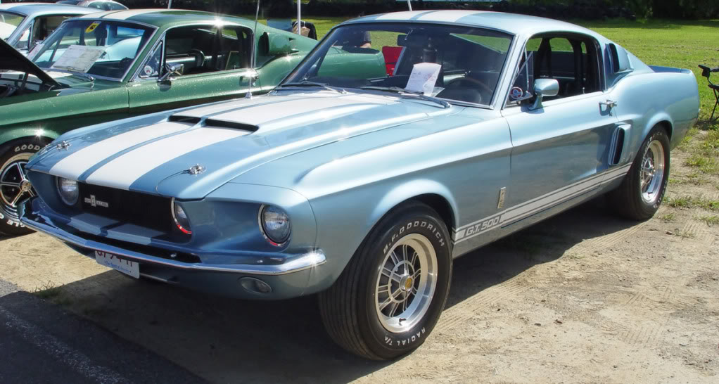 Carro do sonho 1967-Shelby-Mustang-GT-500-blue-whi