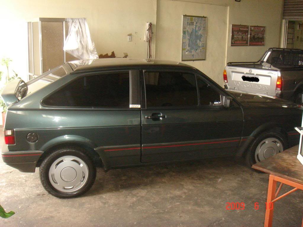 Mais um 'não opala' pra garagem - Gol GTS. DSC03491