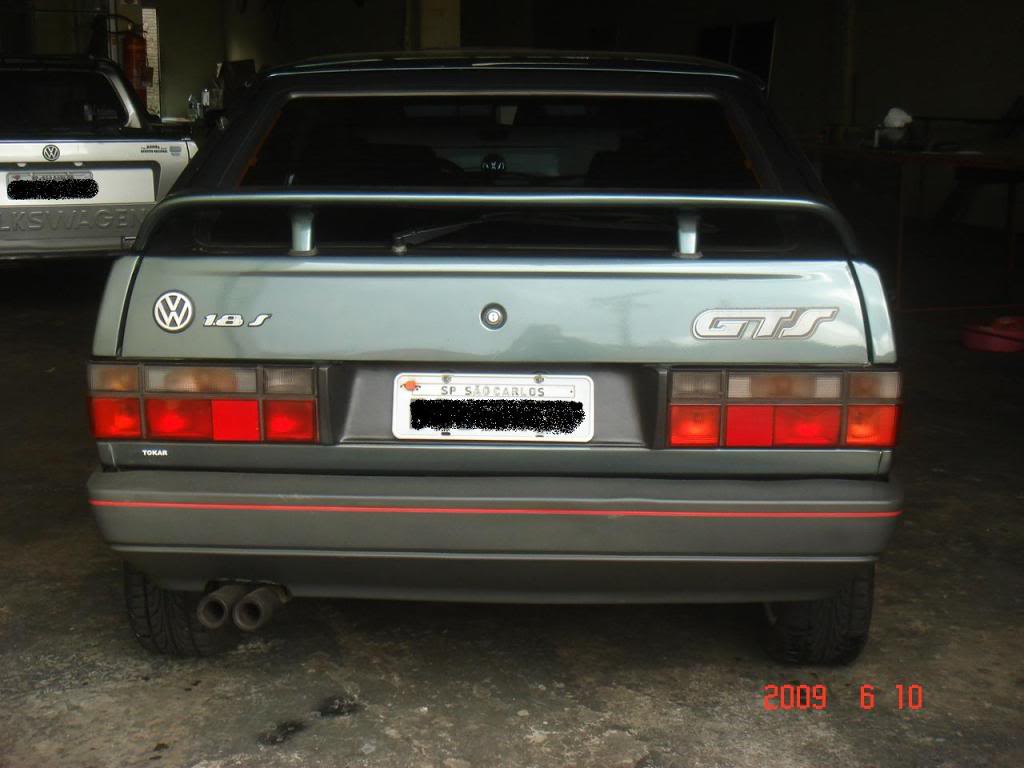 Mais um 'não opala' pra garagem - Gol GTS. DSC03492