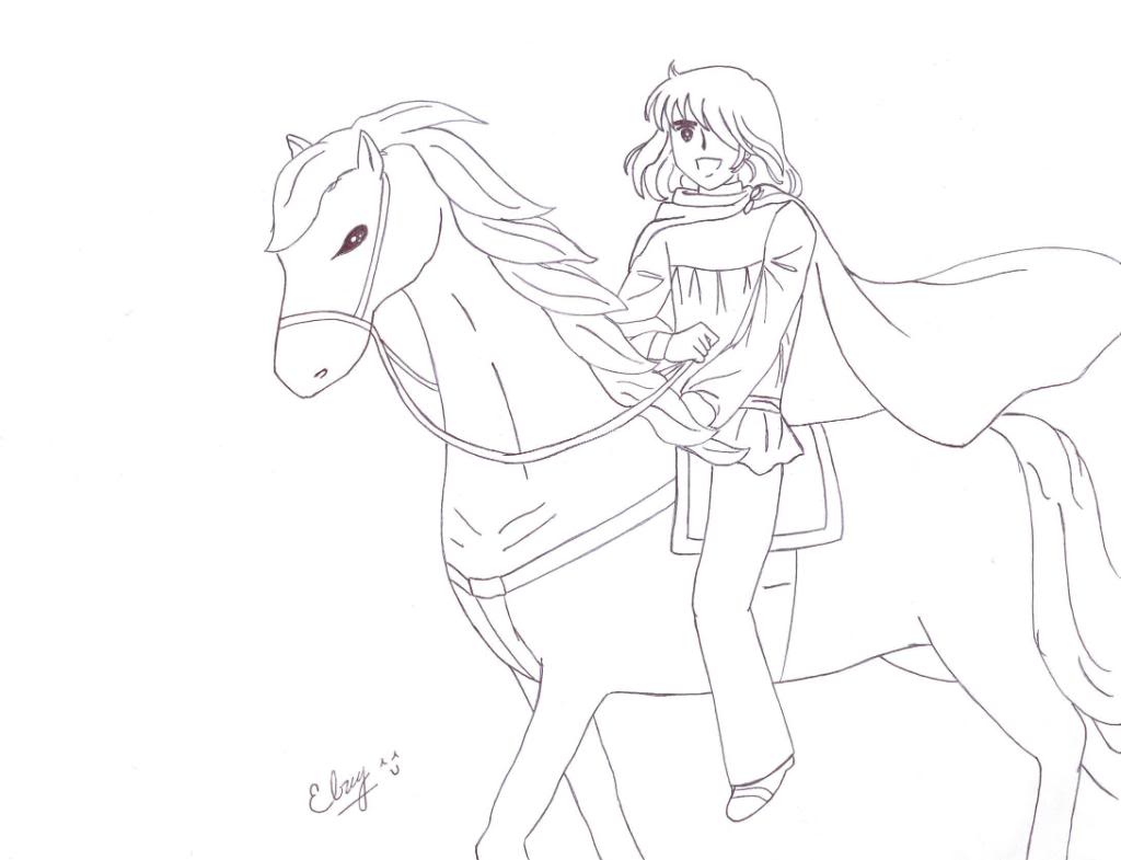 FANARTS ELVY .-*-. Montando libremente... TerryCabalgando