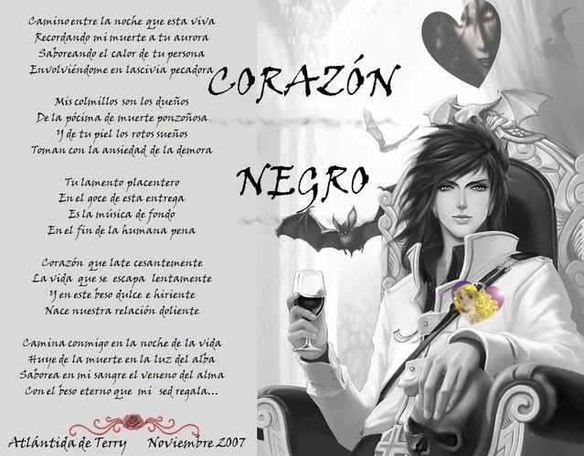 Corazón Negro .-*-. Una historia de sangre y recuerdos.-*-. Cnf