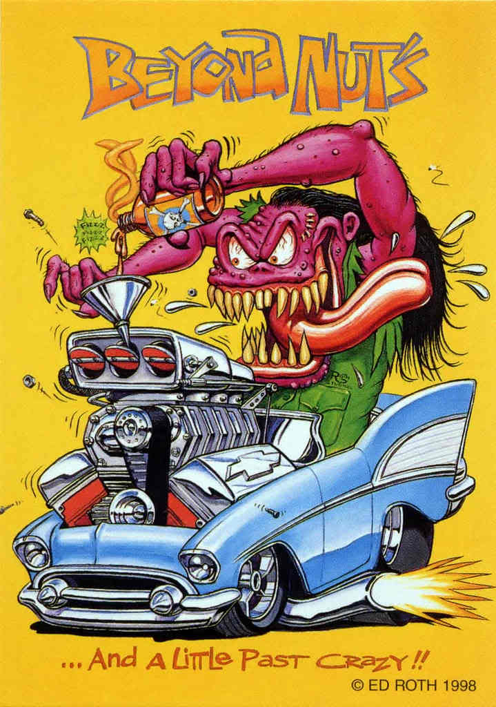 HISTÓRIA DE ED "BIG DADDY" ROTH E SEU FAMOSO RAT FINK! Ratbeyonanuts