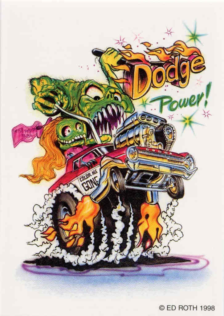 HISTÓRIA DE ED "BIG DADDY" ROTH E SEU FAMOSO RAT FINK! Ratdodge