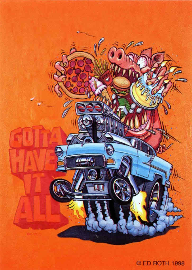 HISTÓRIA DE ED "BIG DADDY" ROTH E SEU FAMOSO RAT FINK! Ratgotta