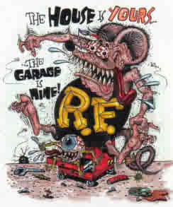 HISTÓRIA DE ED "BIG DADDY" ROTH E SEU FAMOSO RAT FINK! RothTheHouseisYours-vi2