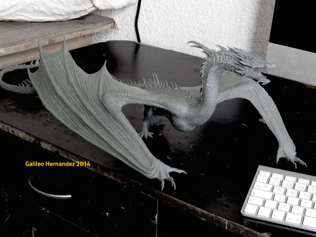 Smaug - non-scale - Galileo Hernandez SmaugWIP1_zps18336b78