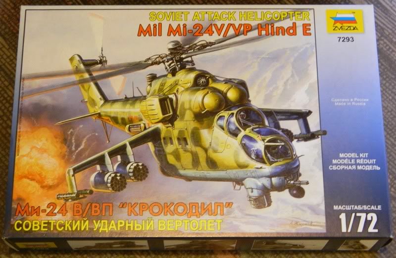 Mil Mi24 Hind E [Zvezda] 1/72 01