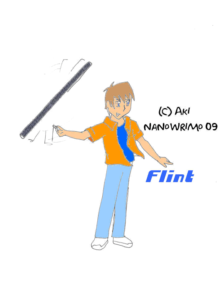 Aki's NaNo journey Flintcdraft