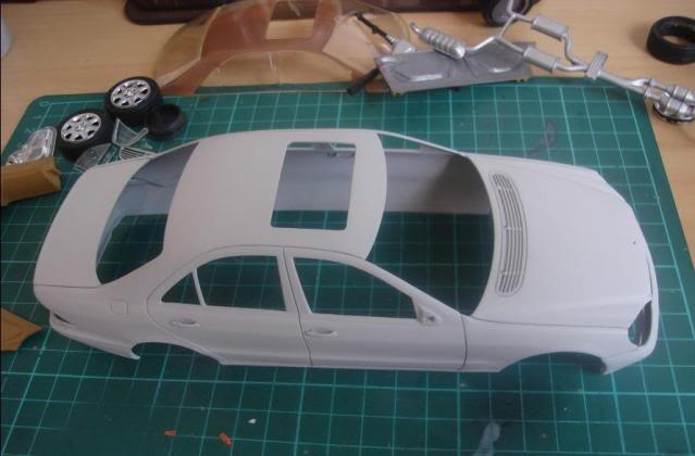 Mercedes Benz E320 - Tutorial de preparação de uma miniatura Mercedes10