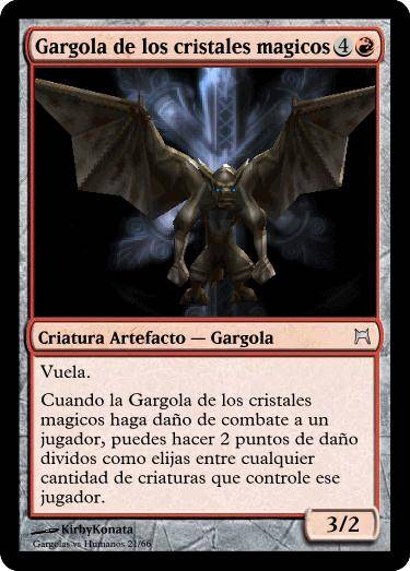 Duel Decks: Gargolas vs Humanos Gargoladeloscristalesmagicos