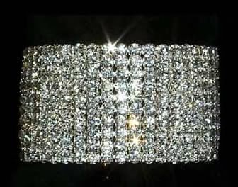 Greysi's show and tell Rhinestonebracelet10row