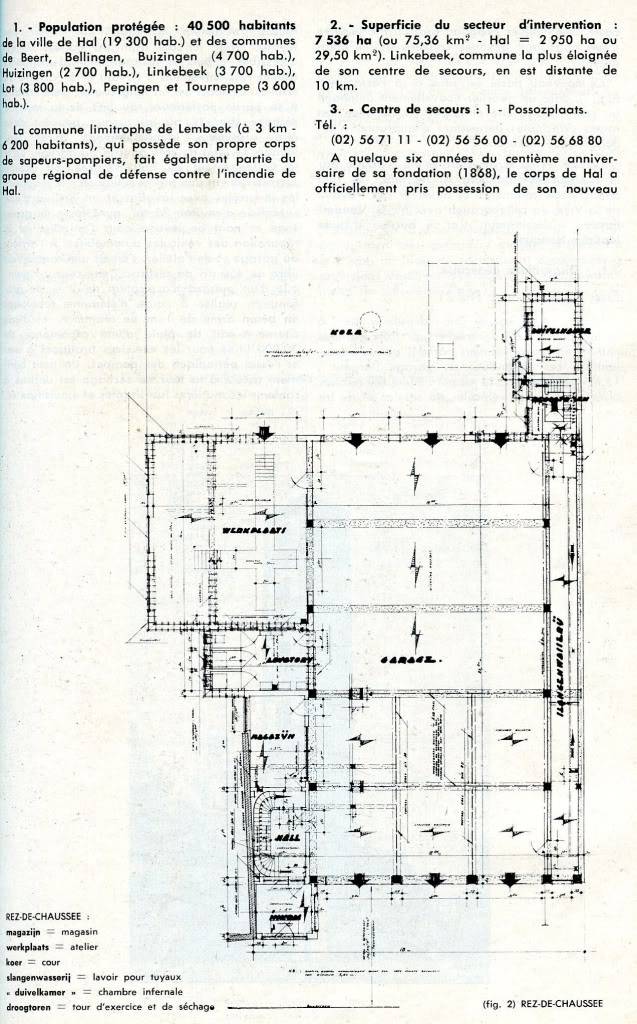 Ouverture de la nouvelle caserne de Hal en 1962. Img781-1