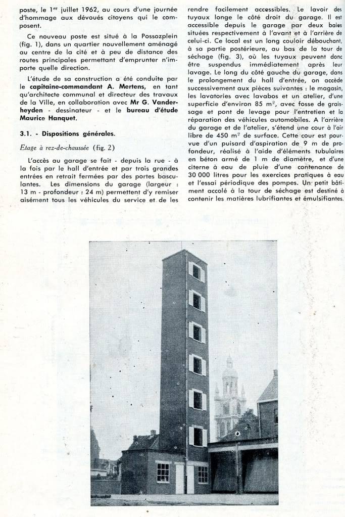 Ouverture de la nouvelle caserne de Hal en 1962. Img782-1