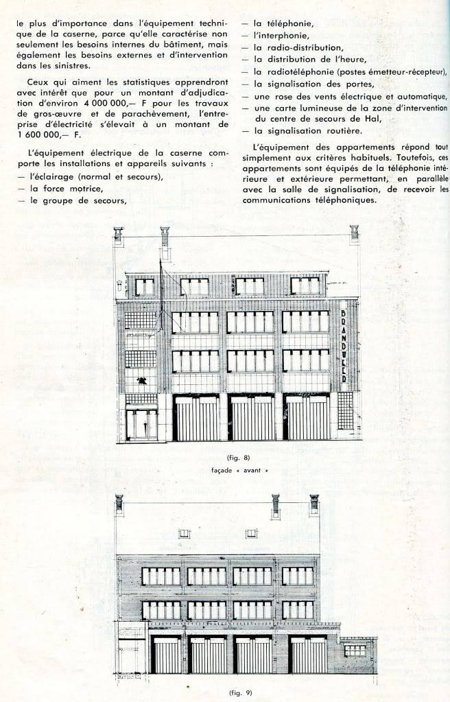 Ouverture de la nouvelle caserne de Hal en 1962. Img786-2